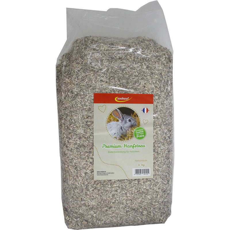 zookauf Nager Premium Hanfstreu 8 kg