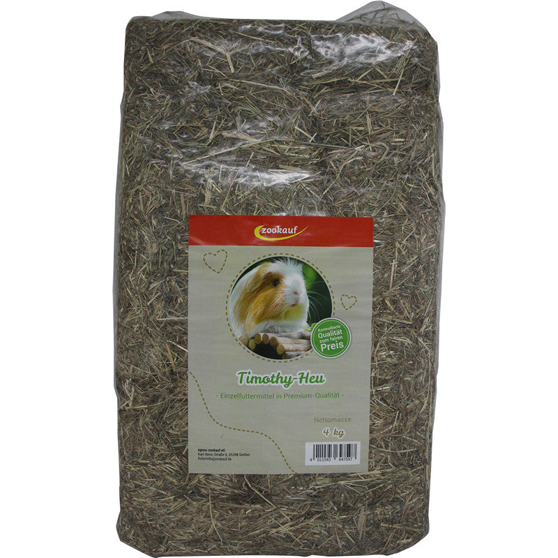 zookauf Nager Premium Timothy-Heu 4 kg