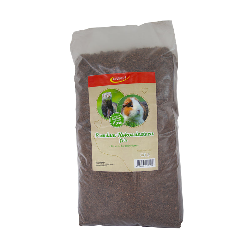 zookauf Premium Kokoseinstreu fein 40 l