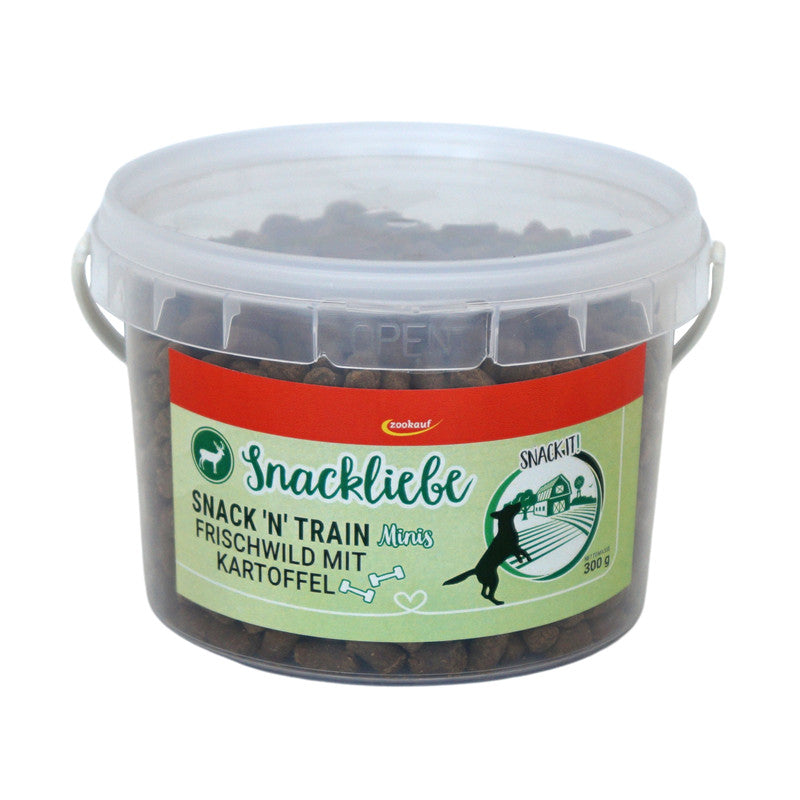 zookauf Snackliebe Mini-Trainer Frischwild & Kartoffeln 300 g