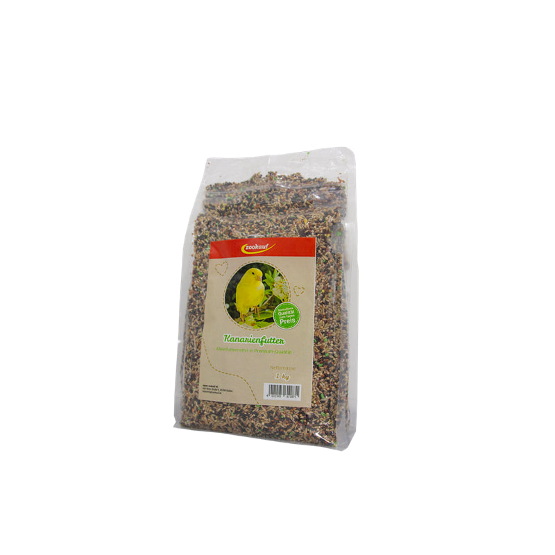 zookauf Vogel Futter Premium für Kanarien 1 kg