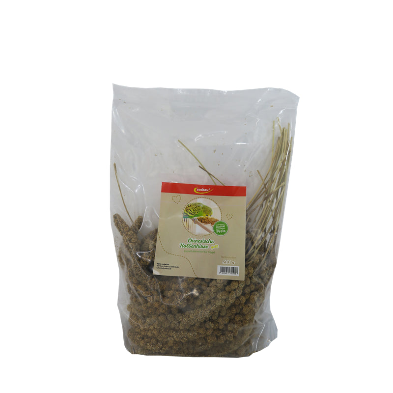 zookauf Vogel Snack Kolbenhirse gelb 500 g