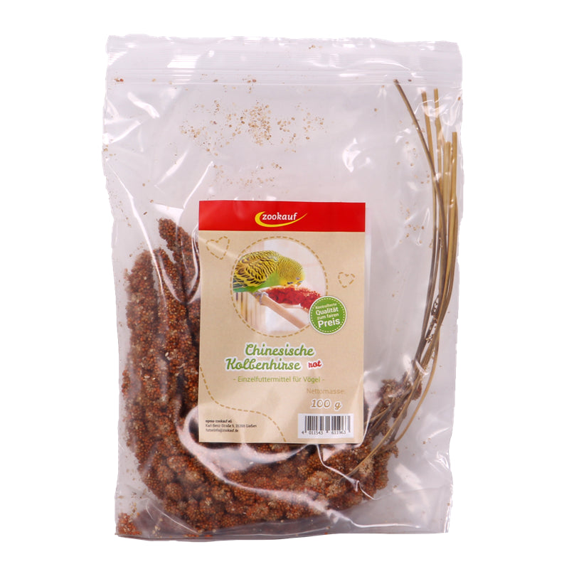 zookauf Vogel Snack Kolbenhirse rot / chinesisch 100 g