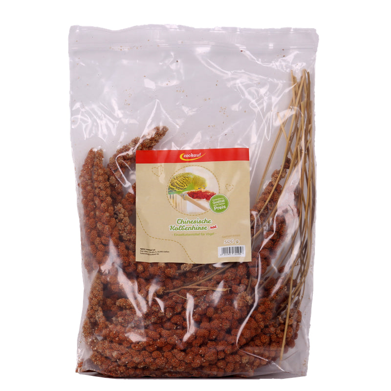 zookauf Vogel Snack Kolbenhirse rot / chinesisch 500 g