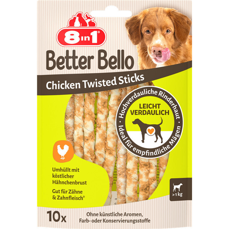 8in1 Better Bello Twisted Sticks 60 g