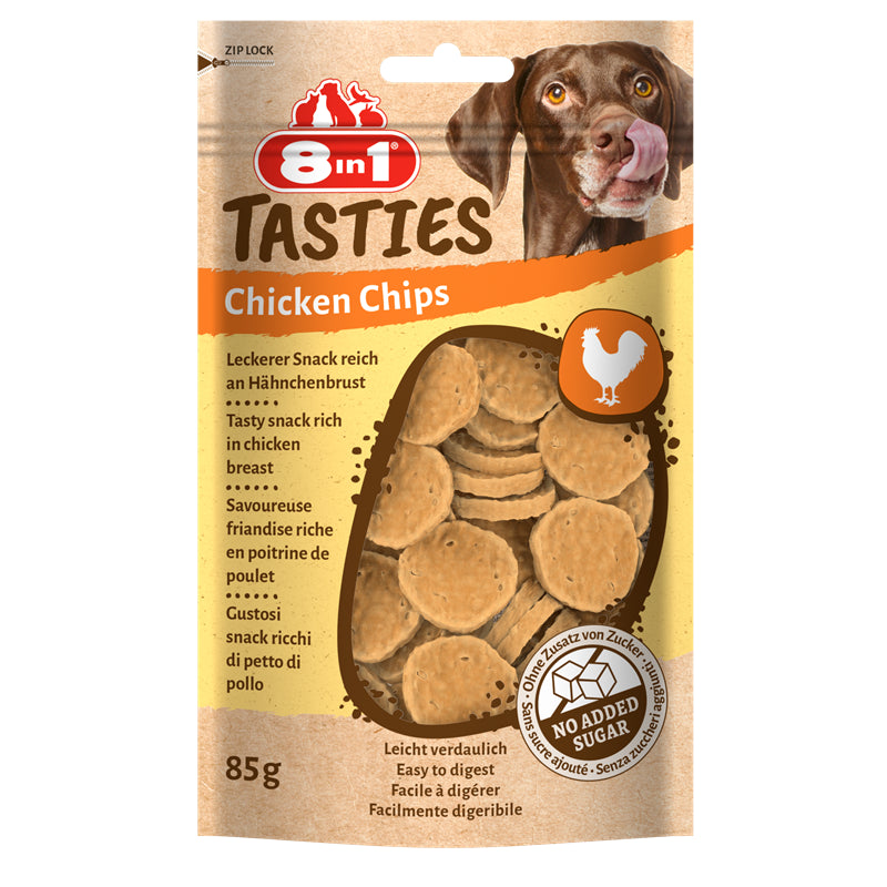 8in1 Tasties Chicken Chips 85 g