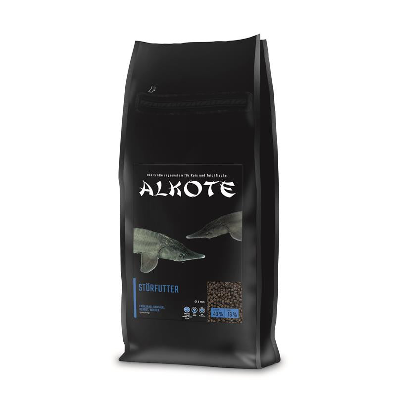 ALKOTE Fisch Futter Störfutter 3 mm 3 kg