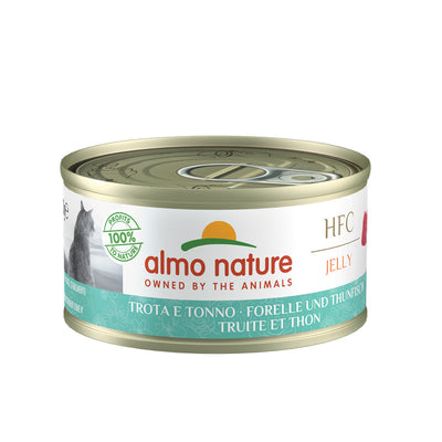 Almo Nature Katzen Nassfutter Forelle & Thunfisch 70 g