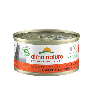 Almo Nature Katzen Nassfutter Huhn mit Kürbis 70 g