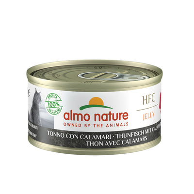 Almo Nature Katzen Nassfutter Thunfisch mit Calamaris 70 g