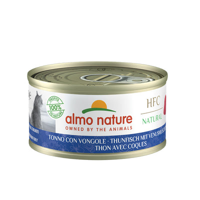 Almo Nature Katzen Nassfutter Thunfisch mit Venusmuscheln 70 g