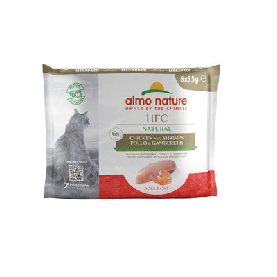 Almo Nature Megapack Natural Huhn und Garnelen 6 x 55g 1 Stück