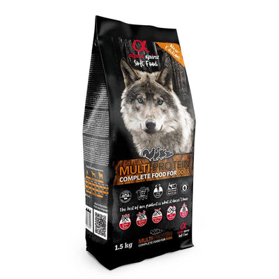 alpha spirit Complete Dog Food Multi Protein 1,5 kg