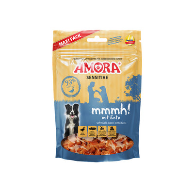 AMORA Dog Snack Sensitive mmmh! mit Ente  350 g