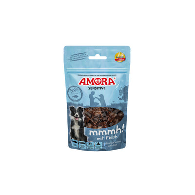 AMORA Dog Snack Sensitive mmmh! mit Fisch  100 g