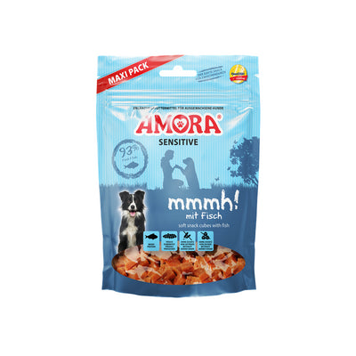 AMORA Dog Snack Sensitive mmmh! mit Fisch  350 g