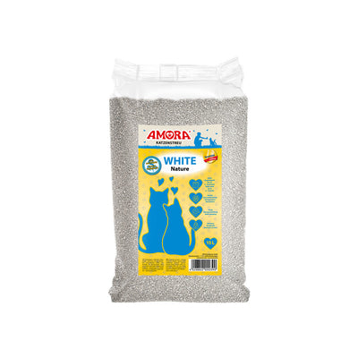 AMORA Katzenstreu White Compact Nature  15 l