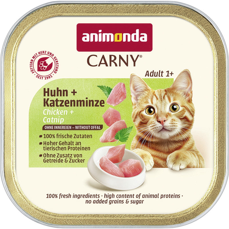 animonda Carny Adult Huhn + Katzenminze 85 g
