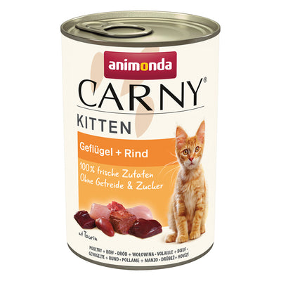 Animonda Carny Kitten Geflügel + Rind 400 g