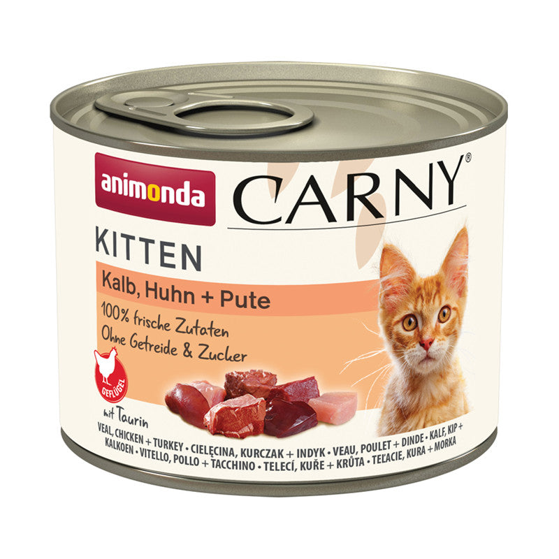 Animonda Carny Kitten Kalb, Huhn + Pute 200 g