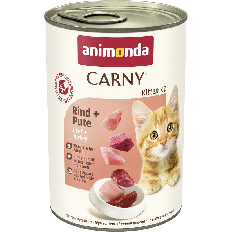 Animonda Carny Kitten Rind + Pute 400 g