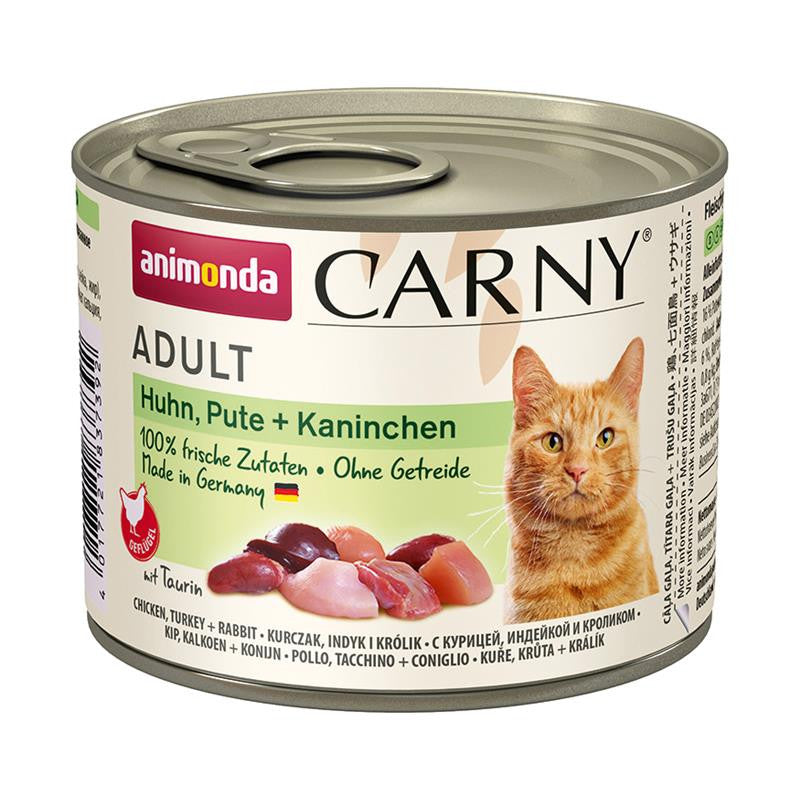 Animonda Cat Dose Carny Adult Huhn & Pute & Kaninchen 200 g