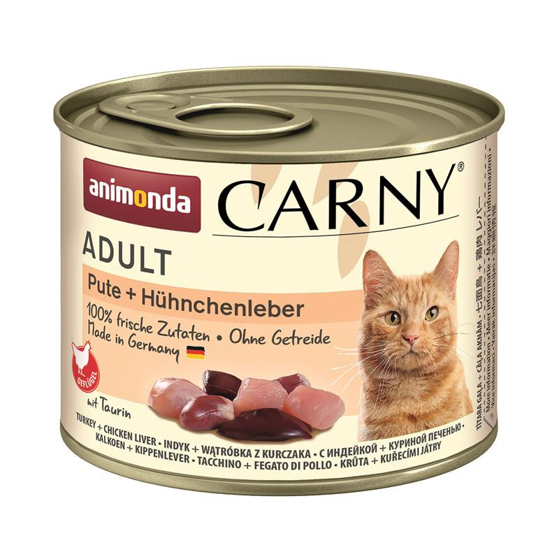 Animonda Cat Dose Carny Adult Pute & Hühnchenleber 200 g