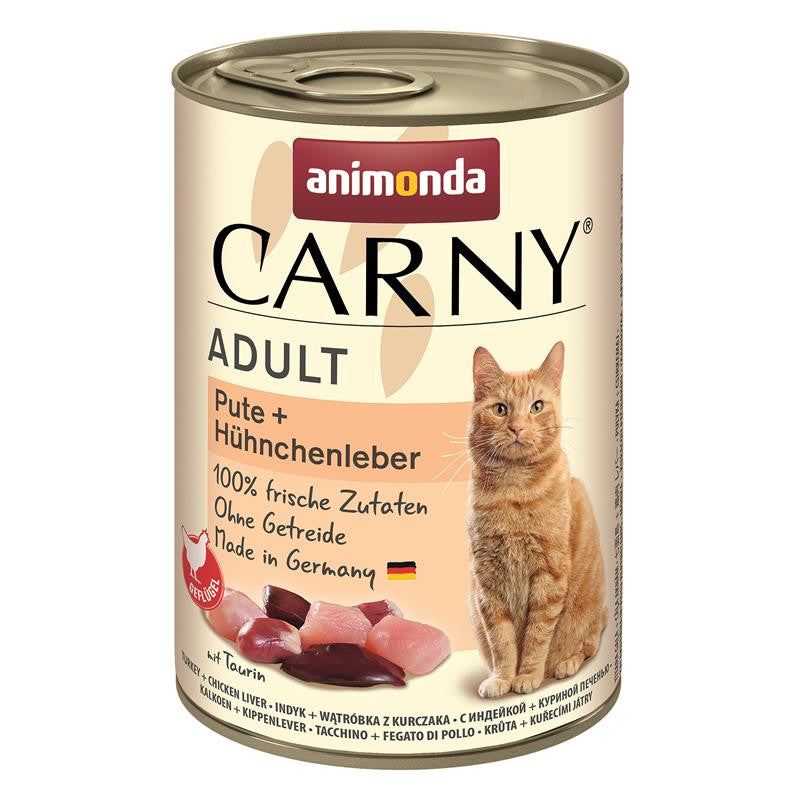 Animonda Cat Dose Carny Adult Pute & Hühnchenleber 400 g