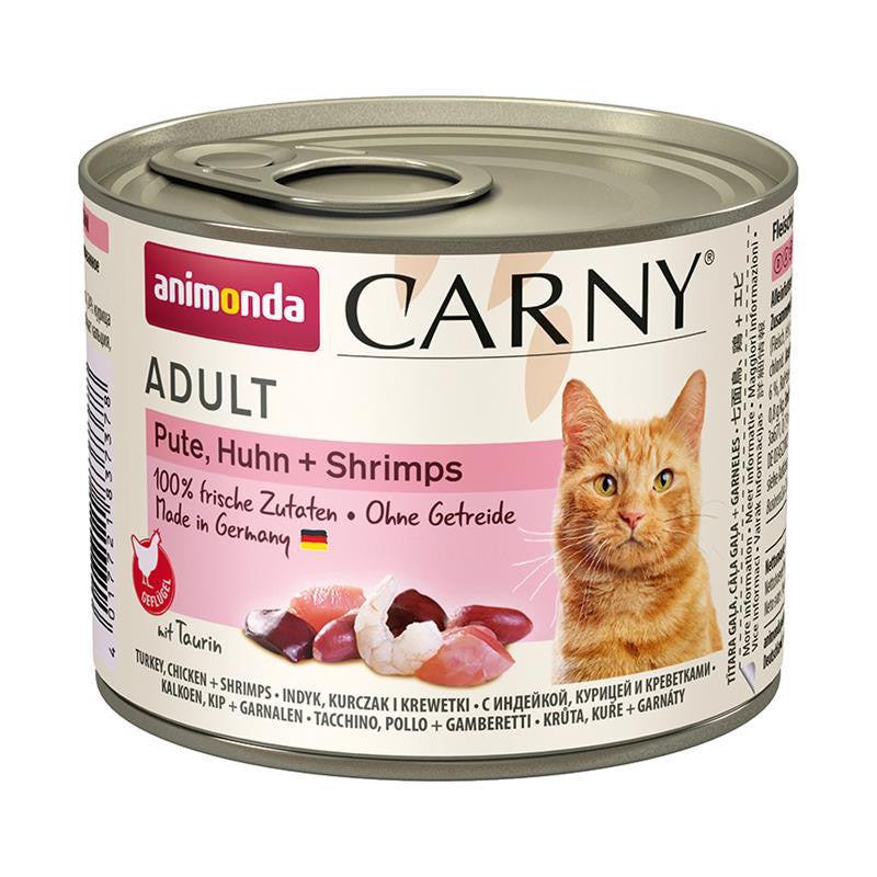 Animonda Cat Dose Carny Adult Pute & Huhn & Shrimps 200 g