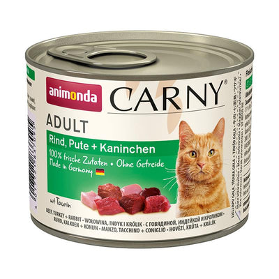 Animonda Cat Dose Carny Adult Rind & Pute & Kaninchen 200 g