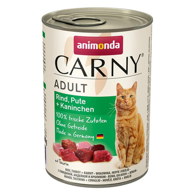 Animonda Cat Dose Carny Adult Rind & Pute & Kaninchen 400 g