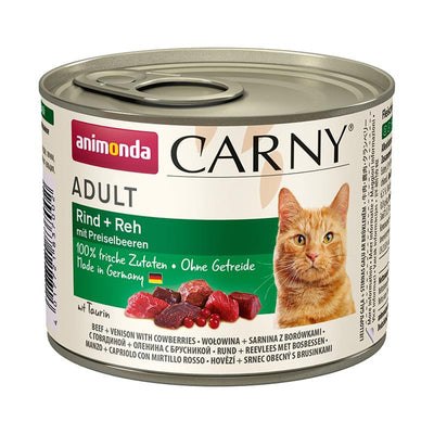 Animonda Cat Dose Carny Adult Rind & Reh & Preiselbeeren 200 g