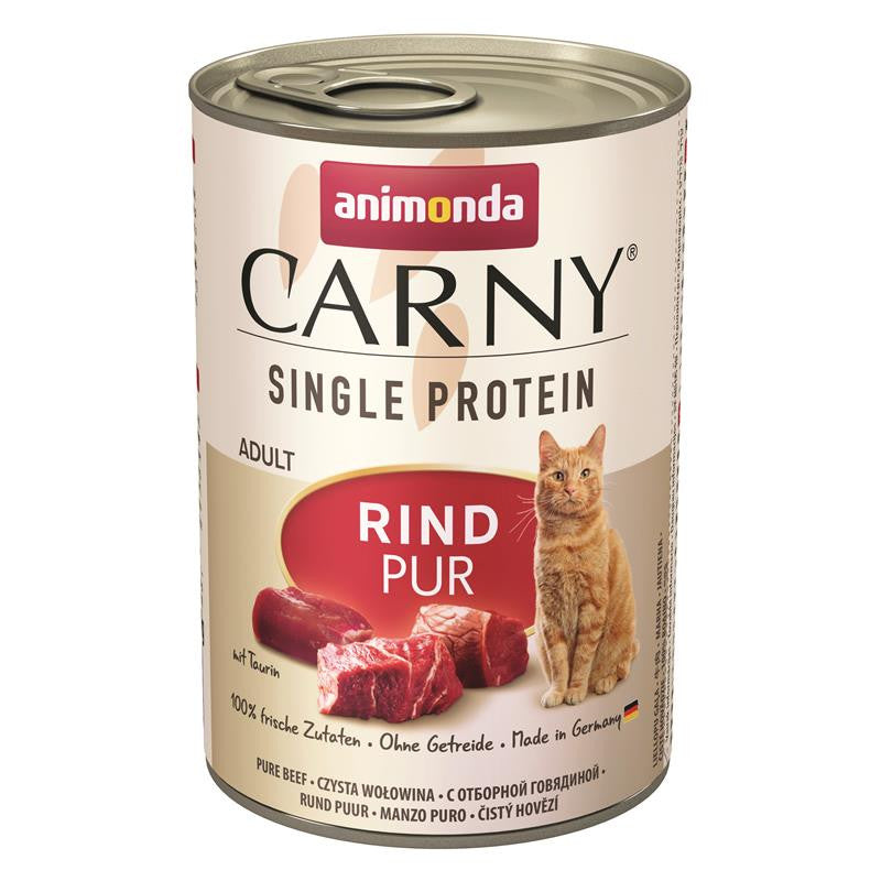 Animonda Cat Dose Carny Adult Single Protein Rind pur 400 g