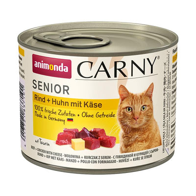 Animonda Cat Dose Carny Senior Rind & Huhn & Käse 200 g