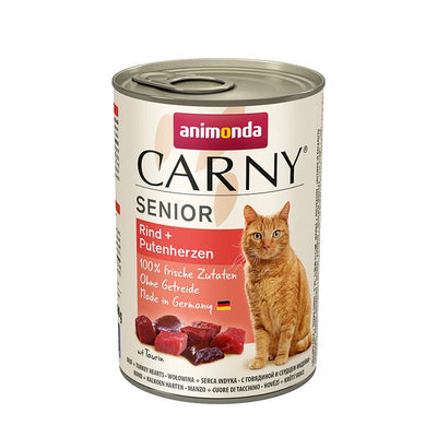 Animonda Cat Dose Carny Senior Rind & Putenherzen 400 g