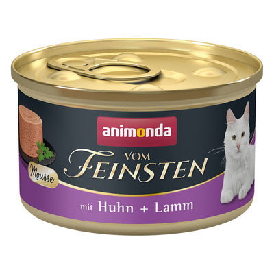 Animonda Cat Dose vom Feinsten Mousse Adult Huhn + Lamm  85 g