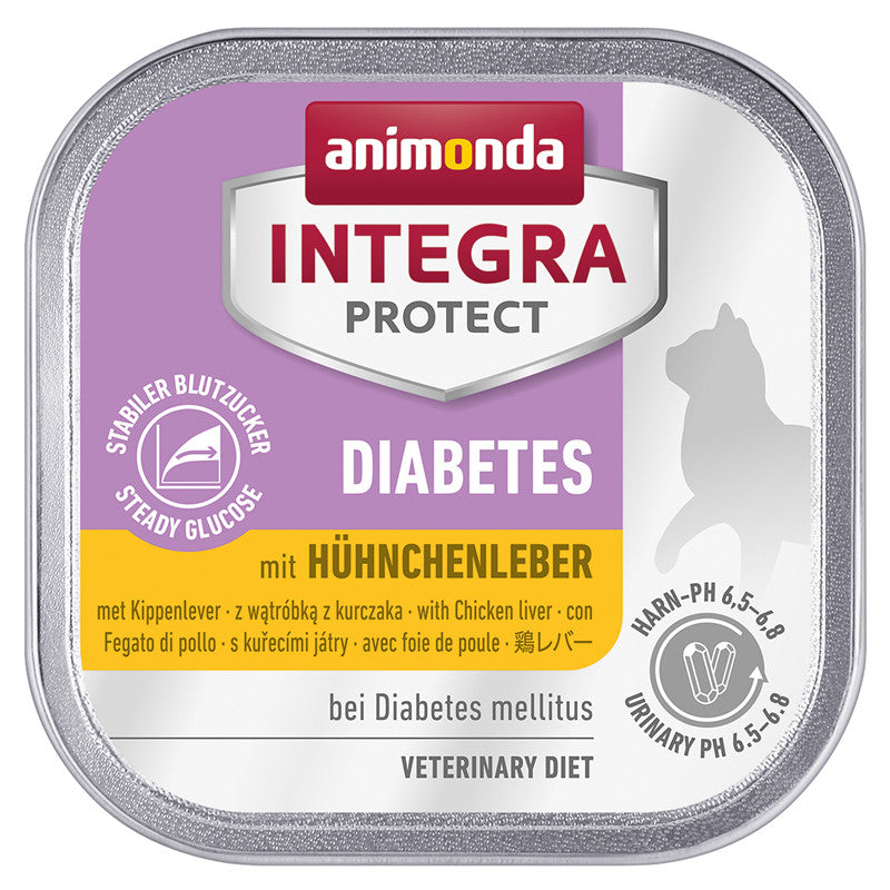 Animonda Cat Integra Protect Diabetes mit Hühnchenleber 100 g