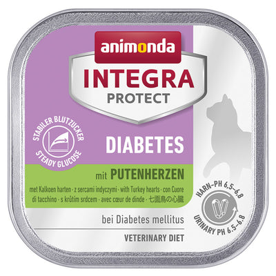 Animonda Cat Integra Protect Diabetes mit Putenherzen 100 g