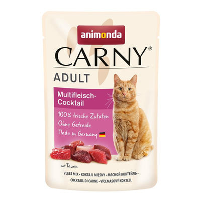 Animonda Cat Portionsbeutel Carny Adult Multifleisch-Cocktail 85 g