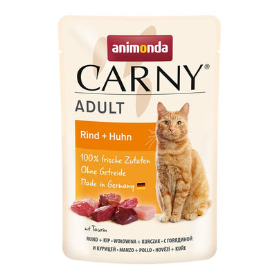 Animonda Cat Portionsbeutel Carny Adult Rind + Huhn 85 g