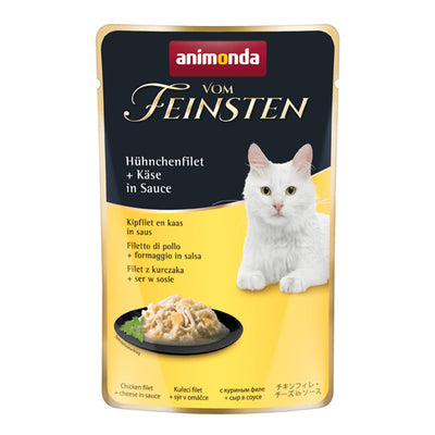 Animonda Cat Portionsbeutel vom Feinsten mit Hühnchenfilet & Käse 50 g