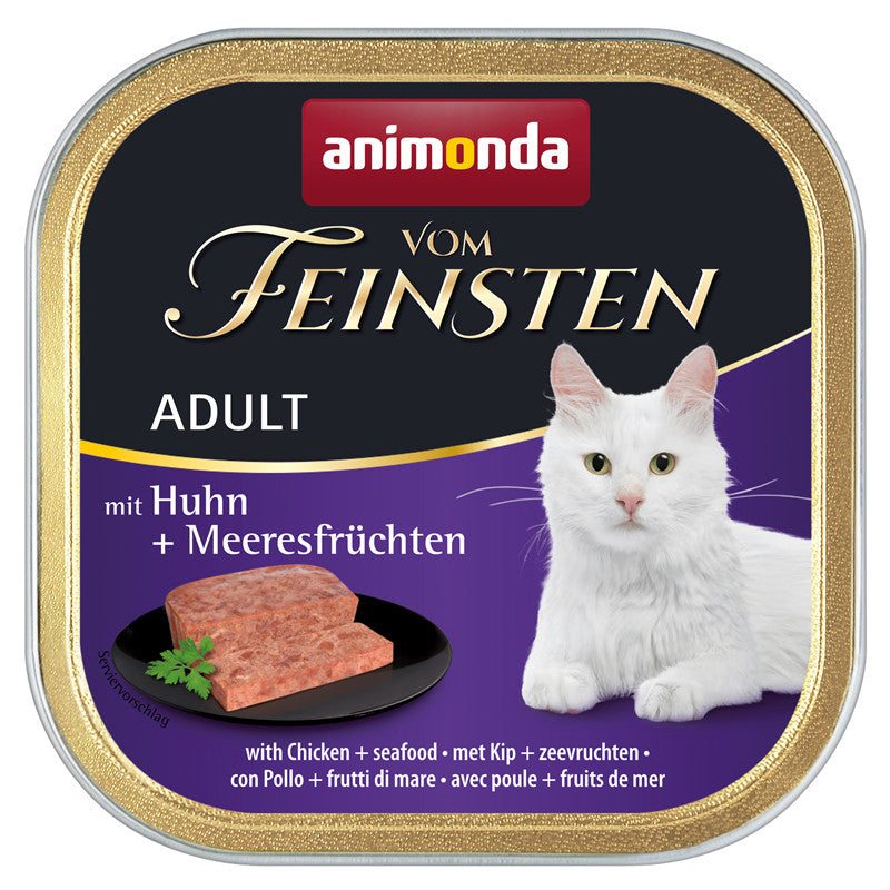 Animonda Cat Vom Feinsten  Adult mit Huhn & Meeresfrüchte 100 g