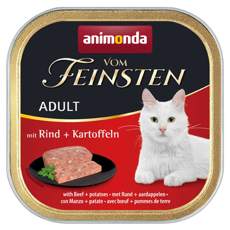 Animonda Cat Vom Feinsten Adult mit Rind & Kartoffel 100 g