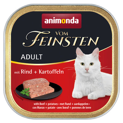 Animonda Cat Vom Feinsten Adult mit Rind & Kartoffel 100 g