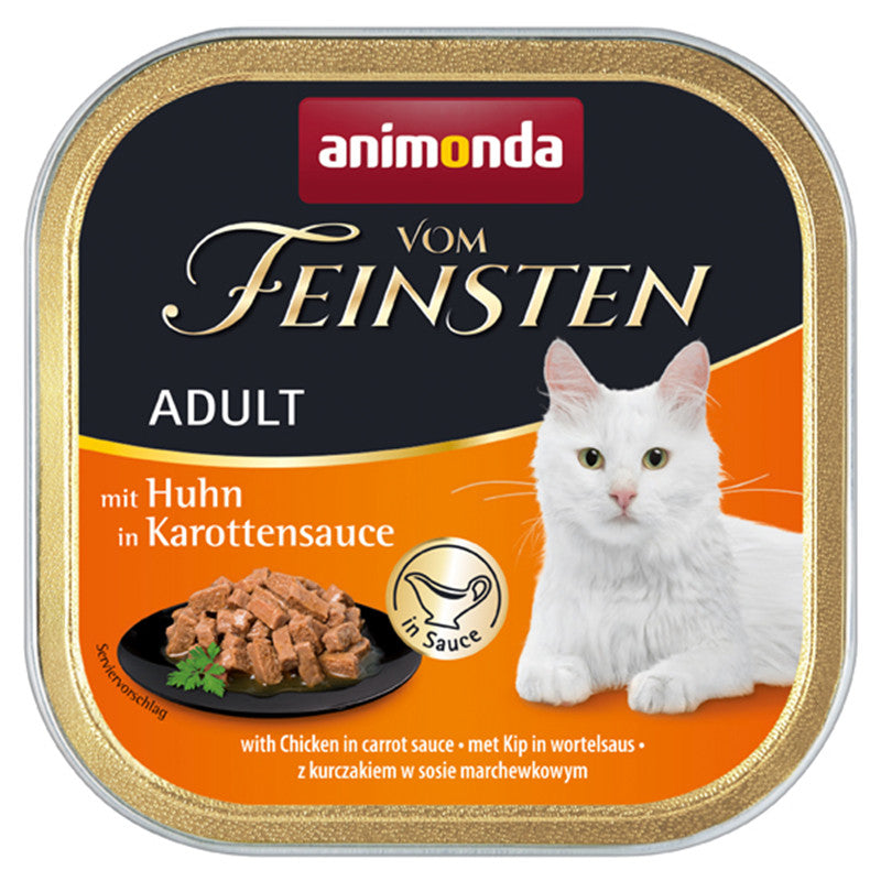 Animonda Cat Vom Feinsten mit Huhn in Karottensauce 100 g