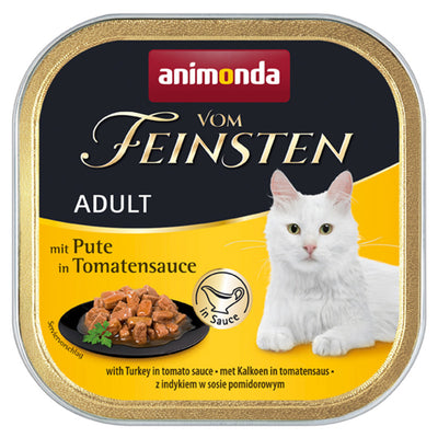 Animonda Cat Vom Feinsten mit Pute in Tomatensauce 100 g