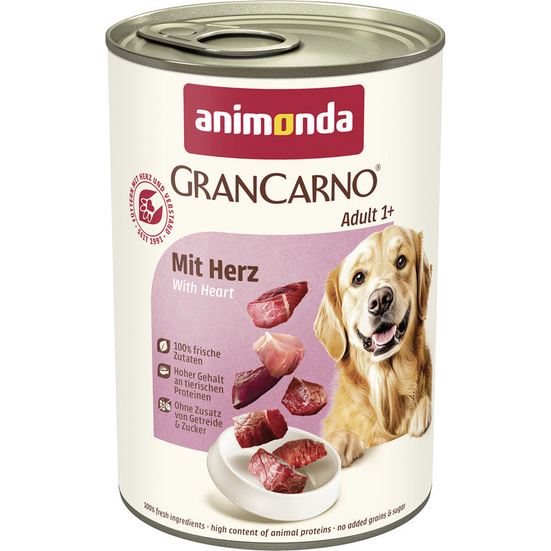 Animonda Dog Dose GranCarno Adult mit Herz 400 g
