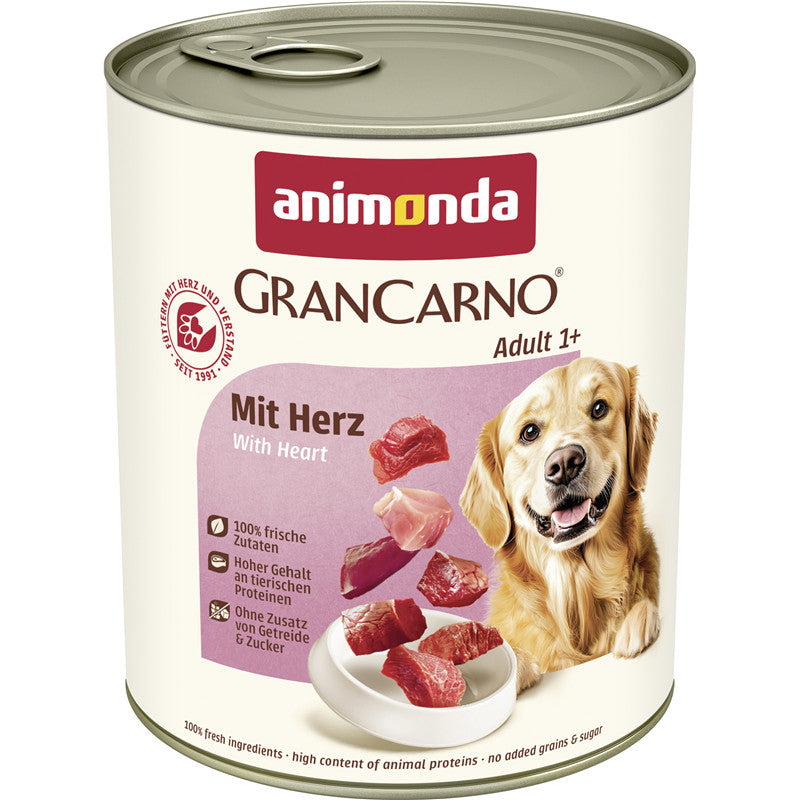 Animonda Dog Dose GranCarno Adult mit Herz 800 g