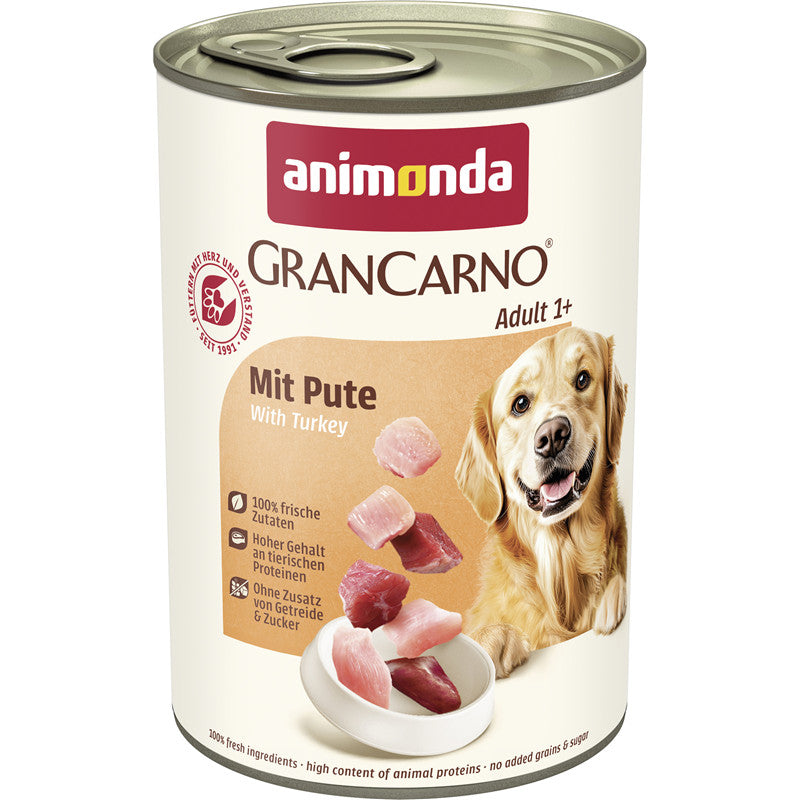 Animonda Dog Dose GranCarno Adult mit Pute 400 g