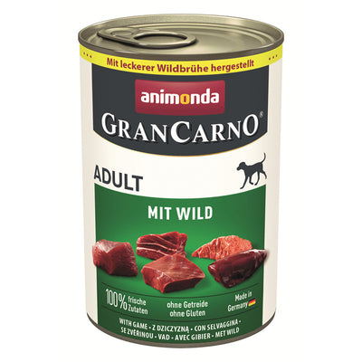 Animonda Dog Dose GranCarno Adult mit Wild 400 g